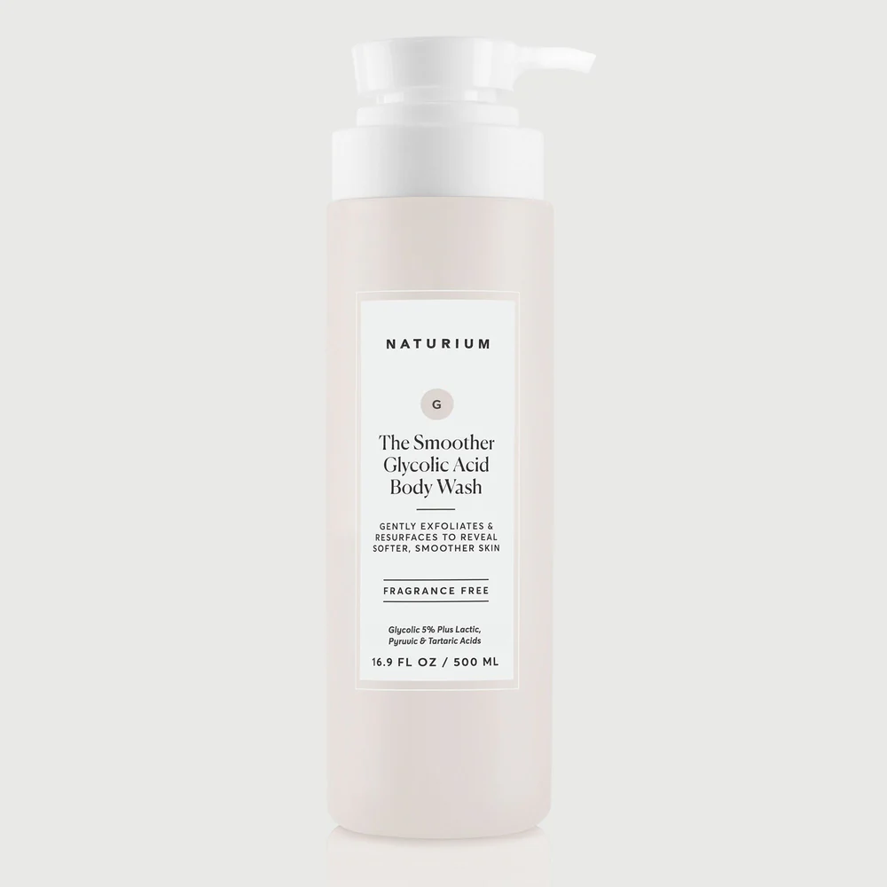 Naturium gel douche exfoliant acide glycolique - The smoother